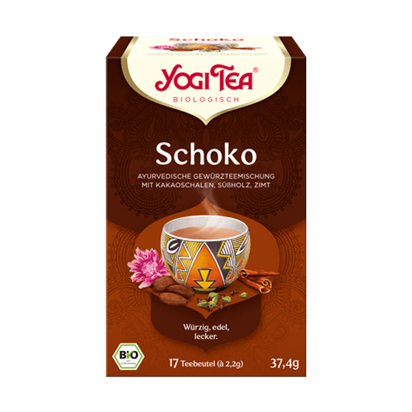 Yogi Tea BIO Gewürzteemischung SCHOKO 17 Teebeutel