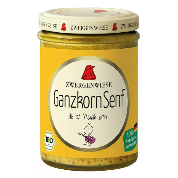 Zwergenwiese BIO Ganzkorn Senf 160 ml