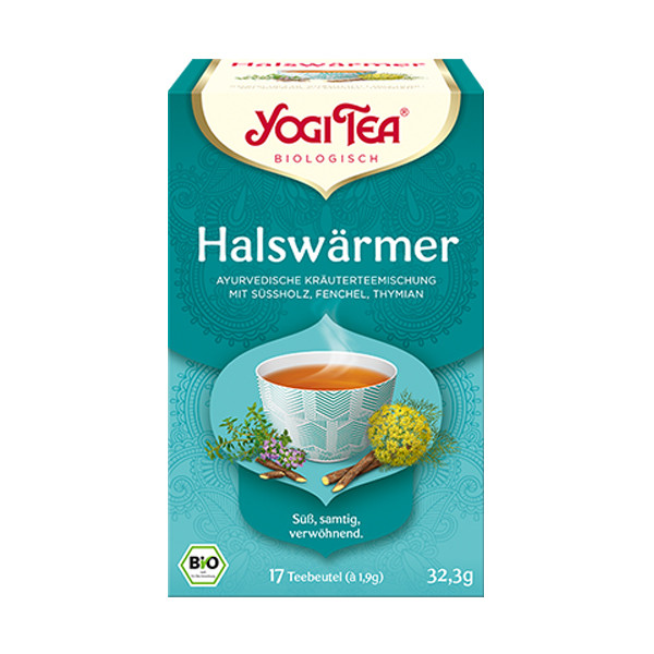 Yogi Tea BIO Gewürzteemischung HALSWÄRMER 17 Teebeutel