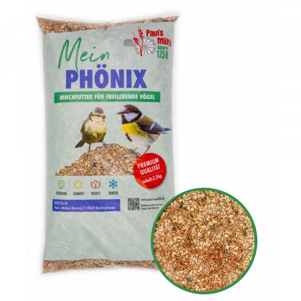 Paul's Mühle Wildvogelfutter Phönix 2,5 kg