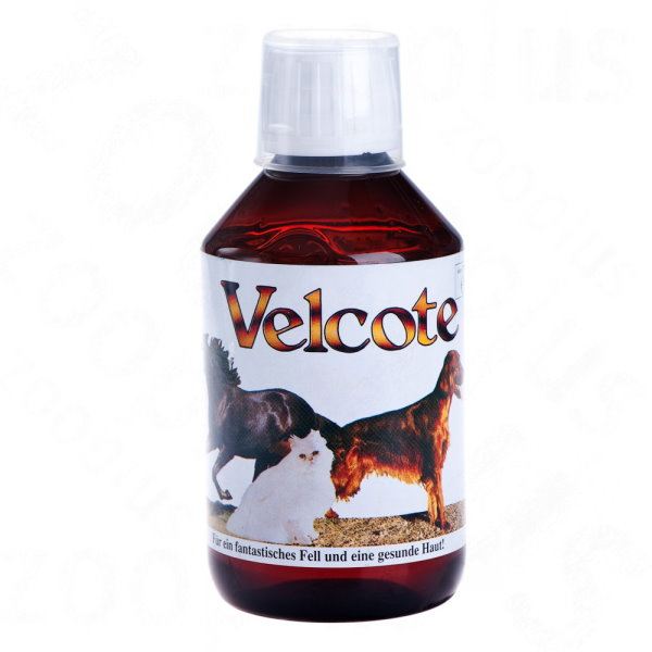 Grau Velcote 100 ml Haut und Fell Ergänzungsmittel Hunde Alles