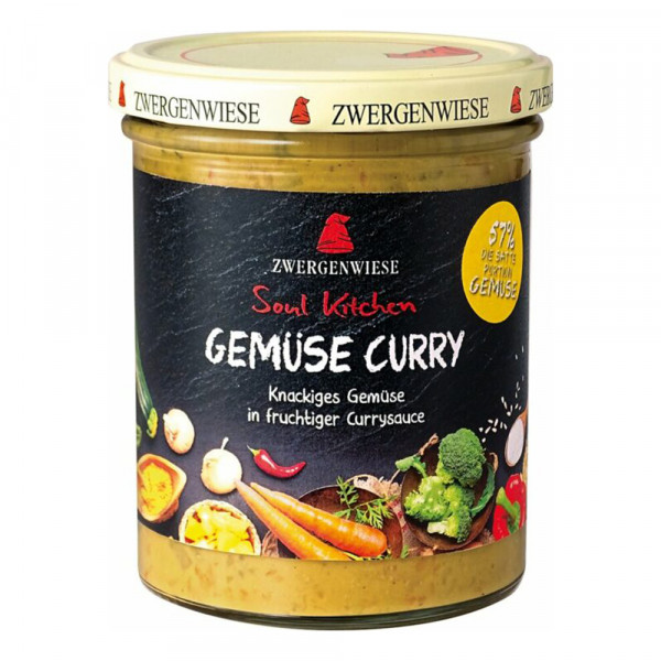 Zwergenwiese BIO Soul Kitchen Gemüse Curry 370 g