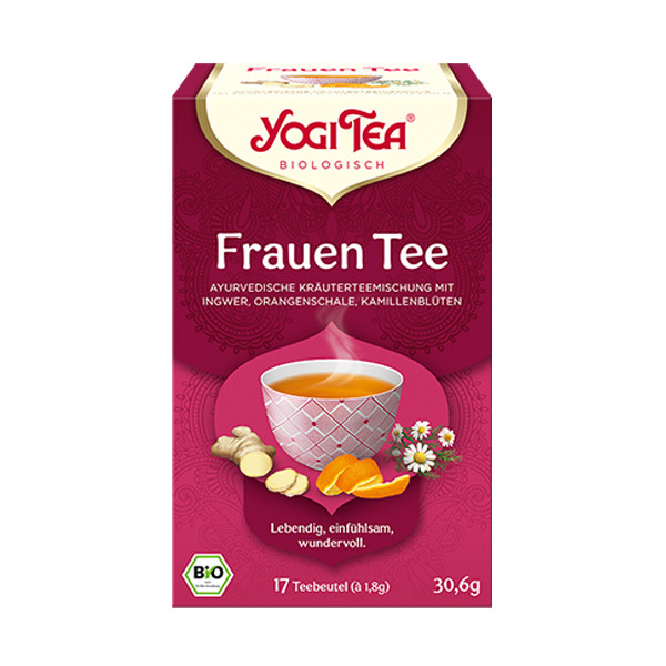 Yogi Tea BIO Kräuterteemischung Frauen Tee 17 Teebeutel