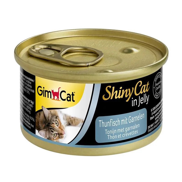 GimCat Shiny Cat Thunfisch mit Garnelen 70 g