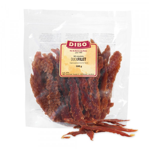 Dibo Leckerlis Duck Filets (Ente) 500 g