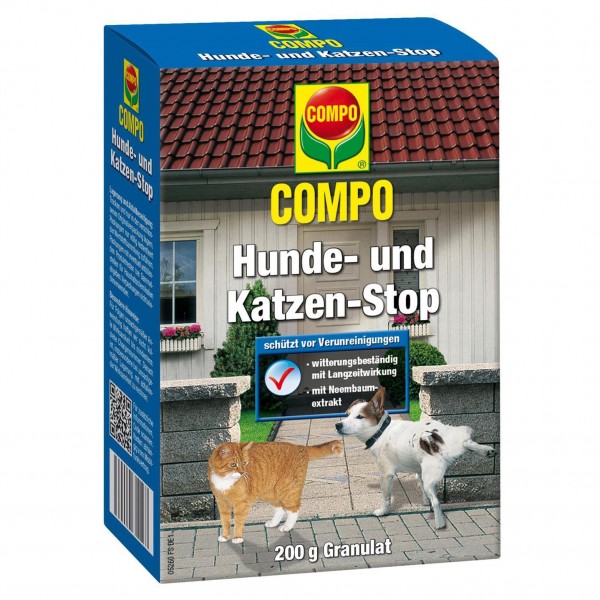 COMPO Hunde- und Katzen-Stop Granulat 200 g für 25 m²